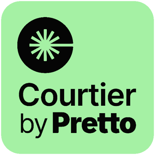 Logo Courtier by Pretto
